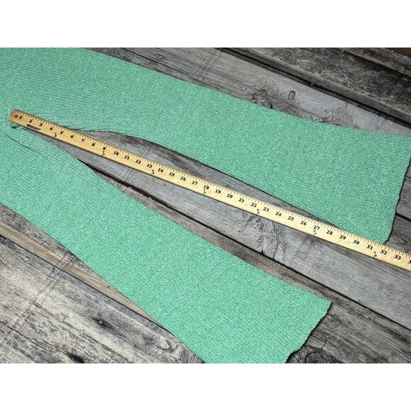 Emory Park High Rise Ribbed Green Flare Leg Pants Womens Size Large - Picture 4 of 5